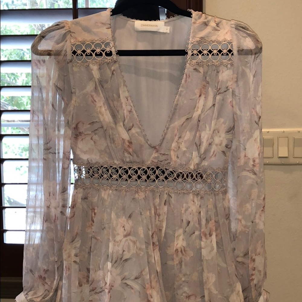 NWOT Stunning Zimmermann Blouse